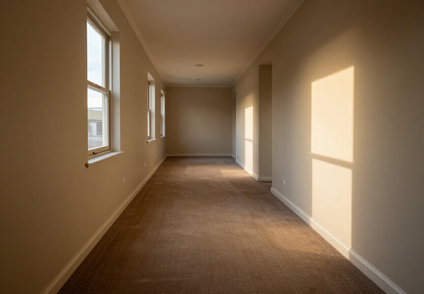 Same ceiling after professional structural drying